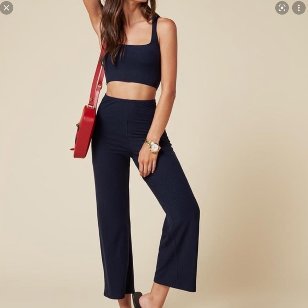 Reformation Meteo Two Piece Set, XS